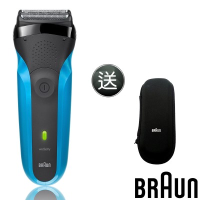 德國百靈BRAUN-新三鋒系列電鬍刀310s(藍色)