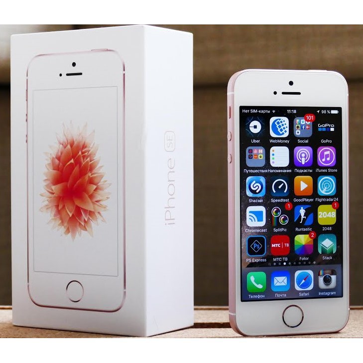 現貨未拆封iphone Se 32gb 金色 玫瑰金全新庫存品送保護套耳機充電器原廠配件 蝦皮購物