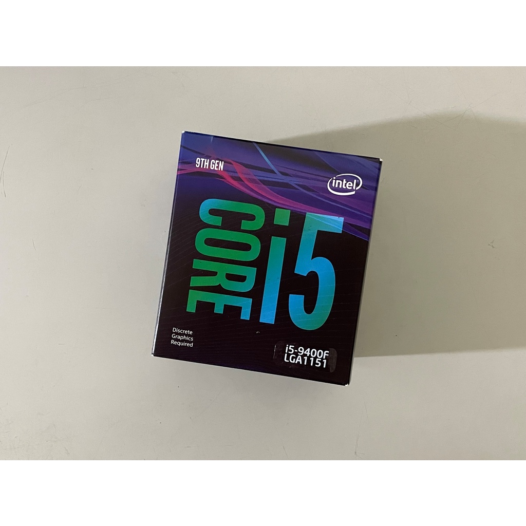 Intel Core i5 9400F 2.9G 9M 6C6T 1151 第九代 全新未拆封 原廠保固中 CPU