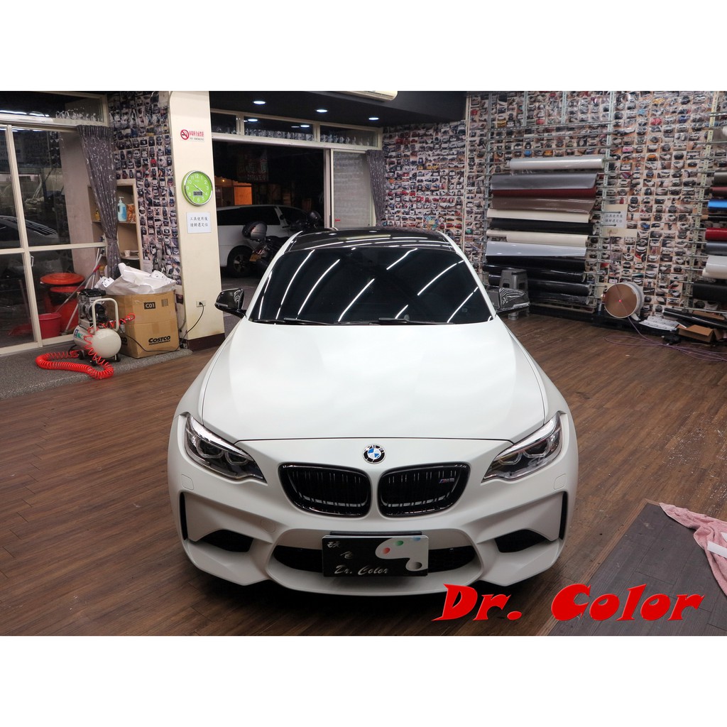 Dr. Color 玩色專業汽車包膜 BMW M2 全車包膜細紋自體修復消光透明犀牛皮 (PPF)