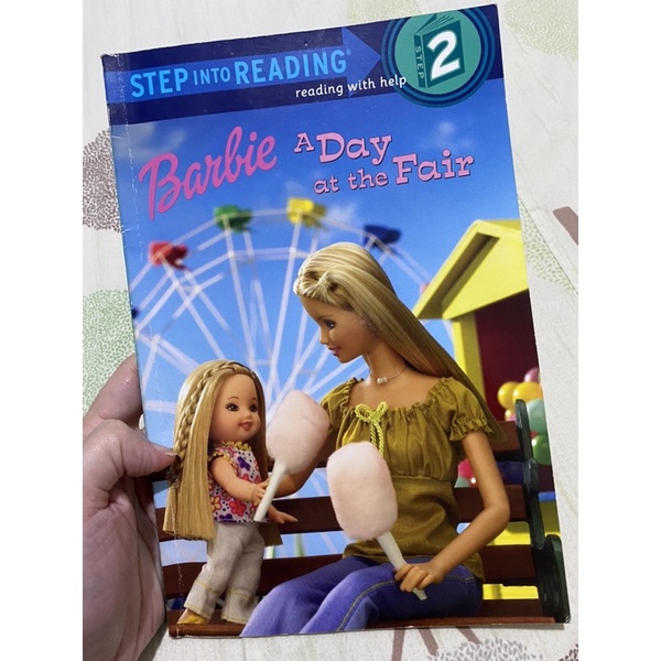 Barbie A Day at the fair 二手英文繪本兒童睡前床邊故事書