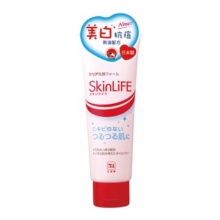 日本原裝進口 牛乳石鹼 Skinlife 滋卿愛美白抗痘洗面乳 110g