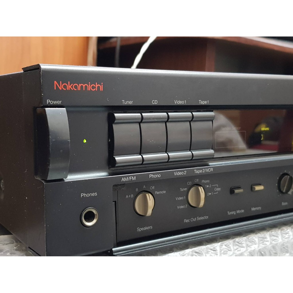 nakamichi receiver1 擴大機 綜擴 劇院 音響 環繞擴大機 綜合擴大機 書架喇叭 原價近14萬日元