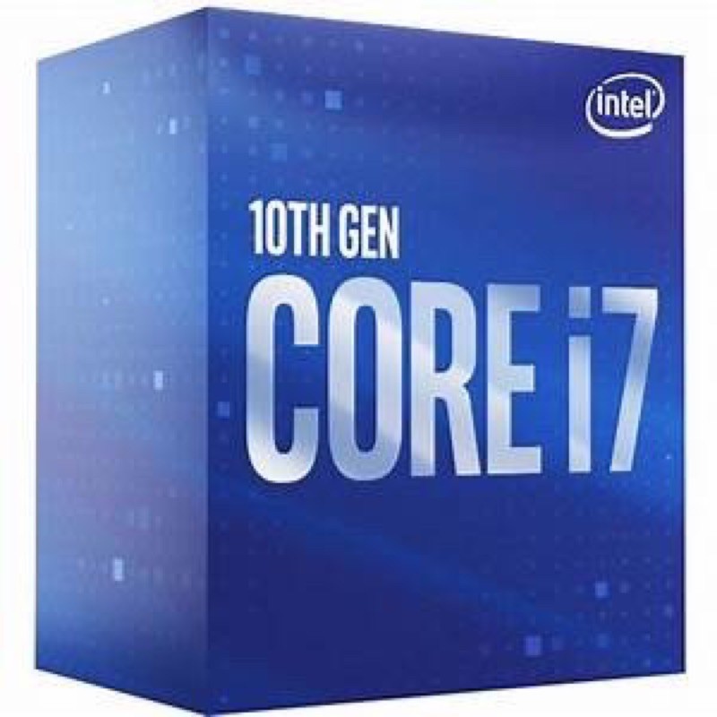 Intel 中央處理器 I7-10700K 超頻 8核心16線程