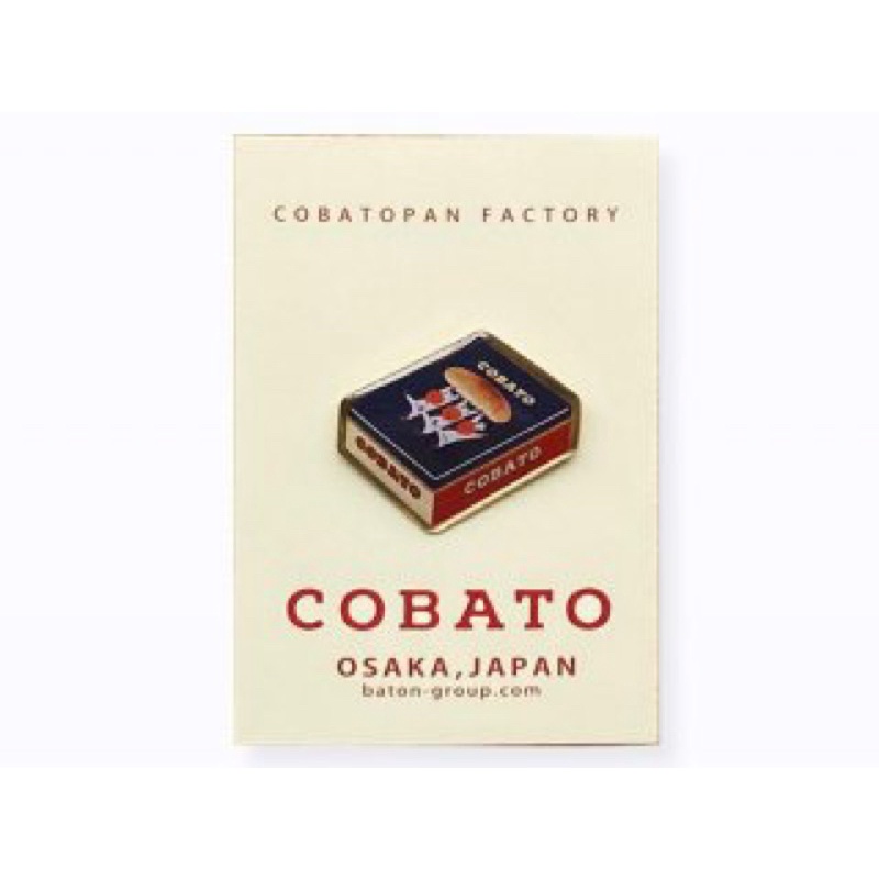 小熊選物| 🐻現貨🐻COBATO 麵包工廠 鐵盒餅乾徽章 日本代購 小禮物 文具