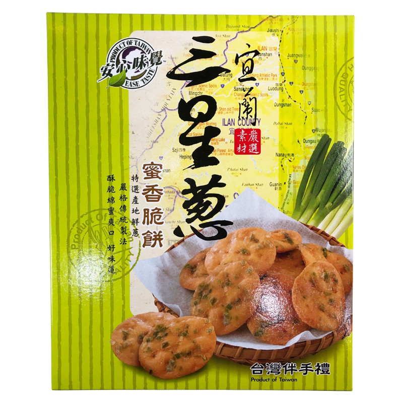 嚴選優質"三星蔥蜜香脆餅"