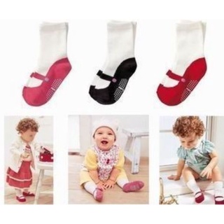 ❤現貨G122❤可愛芭蕾造型寶寶襪子 卡通點膠防滑底兒童地板襪