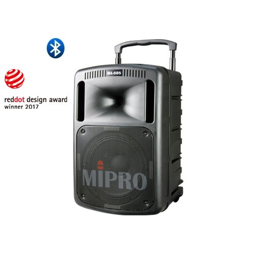【AV影音E-GO】MIPRO MA-808 行動式擴音喇叭 附二支無線麥克風 MA808 送 原廠防護套 三腳架