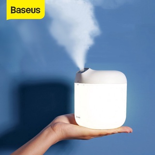 Baseus小象加濕器 600ml 大容量 薰香機 空氣加濕機 小夜燈 噴霧機 加濕器家用辦公室兩用 空氣淨化器