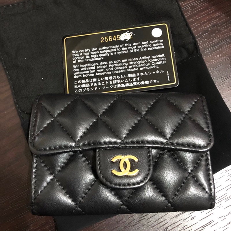 Chanel 經典卡片夾已保留 蝦皮購物