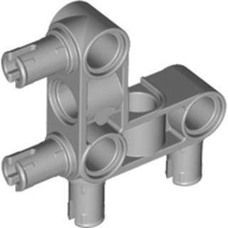Lego樂高 55615 淺灰色 轉向器 Angular Beam 90Degr. W.4 Snaps 4296059