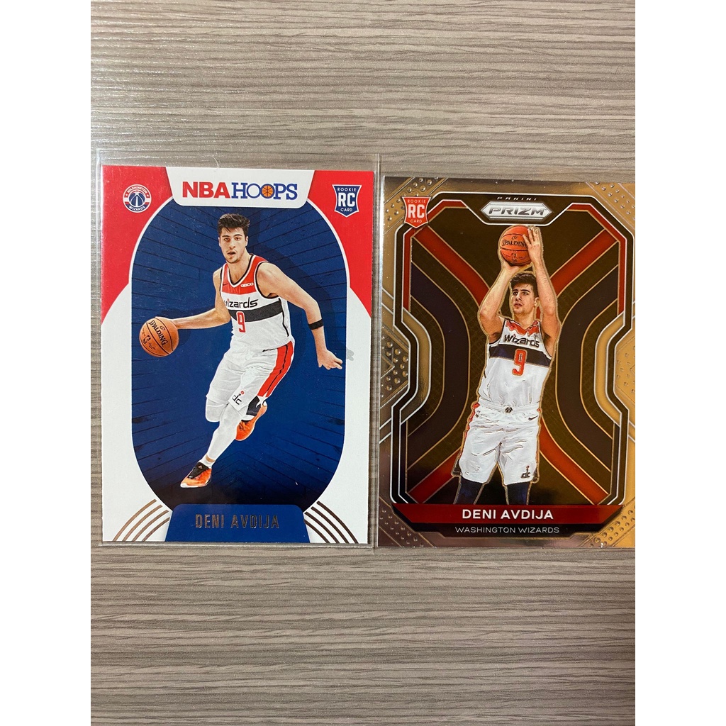 Deni Avdija 2020-21 Panini Hoops RC + Prizm RC