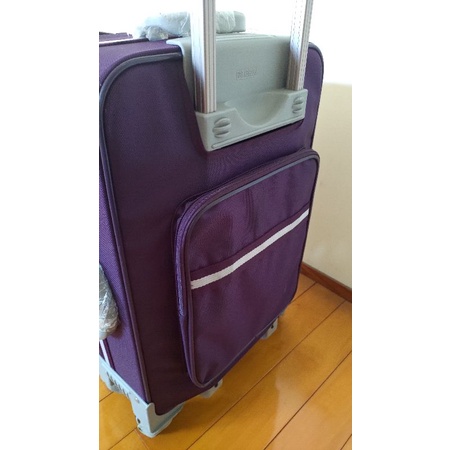 紫色23-25吋行李箱(非硬殼，可變換尺寸)