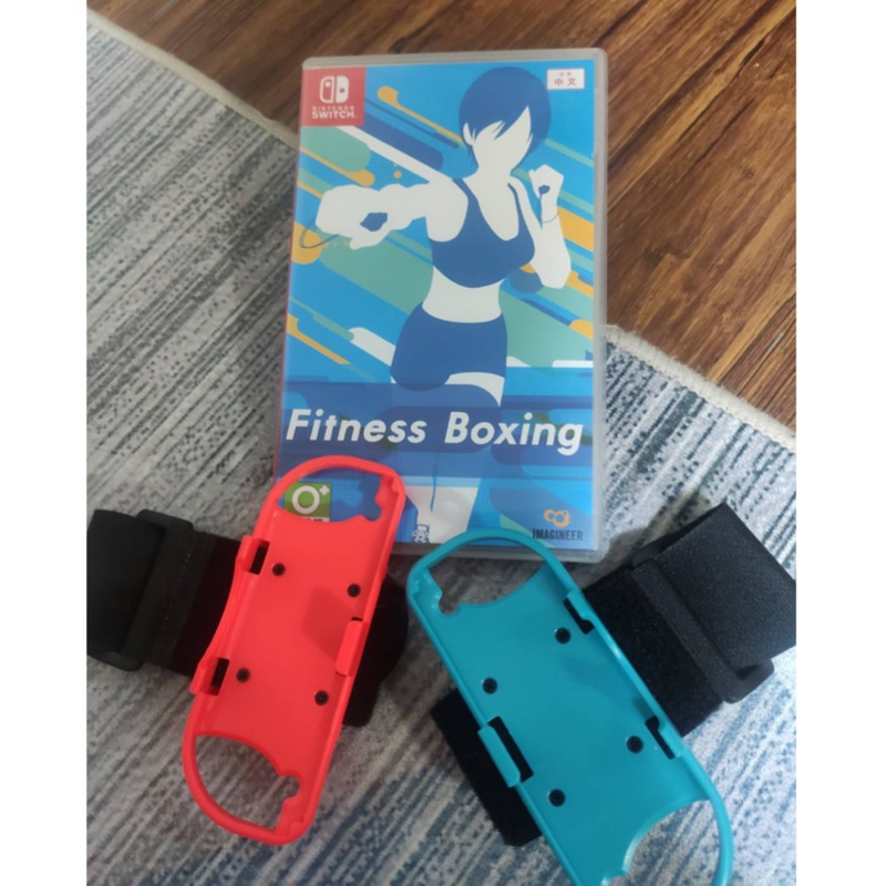 [二手] switch 遊戲片 Fitness boxing(送跳舞腕帶)