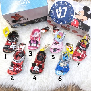 帝安諾-實體店面-Disney 迪士尼 米奇 超可愛 涼鞋 勃肯 粉色 紅色 藍色 米奇 米妮 S463803