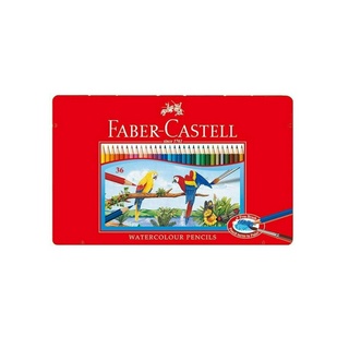 FABER-CASTELL水性色鉛筆 / 鐵盒裝 / 36色 eslite誠品