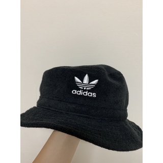 愛迪達漁夫帽 /adidas Unisex Originals Black Terry Bucket Hat