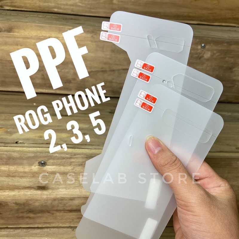 華碩 ROG PHONE 2、3、5 背面防刮 PPF 貼紙