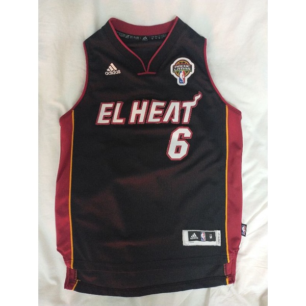 二手 NBA 青年版 大童 球衣 EL HEAT JAMES 6