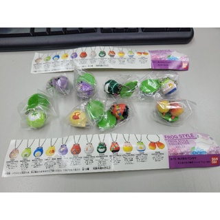 正版 BANDAI FROG STYLE 青蛙 吊飾扭蛋
