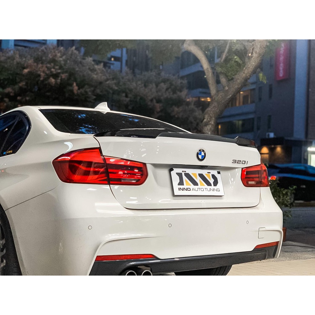 宗蒼車身設計 - BMW F30 類 M4 款 亮黑 尾翼 小尾翼 壓尾 LCI 318i 320i 328i 330i