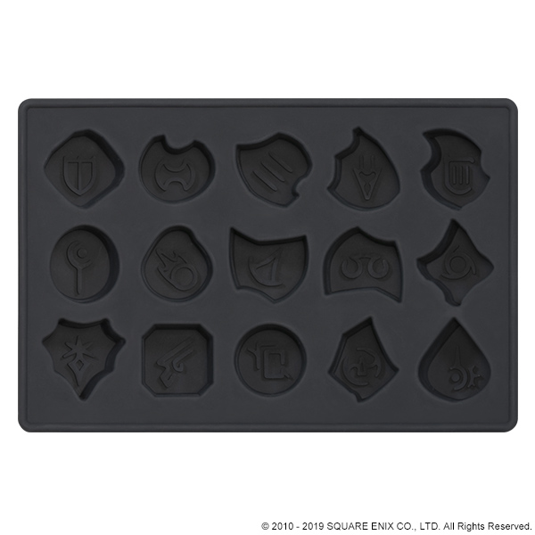 冰格 模具 制冰盒 造型冰格 酒具模具 冰球 卡通模具現日本最終幻想14 Ff14 Rpg魂之水晶周邊職業徽章造型冰格塊 蝦皮購物