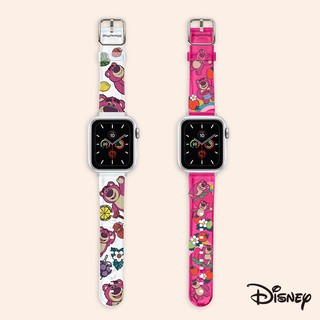 迪士尼 文具旗艦店｜玩具總動員果凍透明錶帶Apple Watchband 熊抱哥 三眼怪 Apple錶帶 KW051