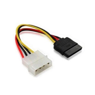SATA 硬碟電源線~大4pin電源轉SATA接線/ 1對1排線
