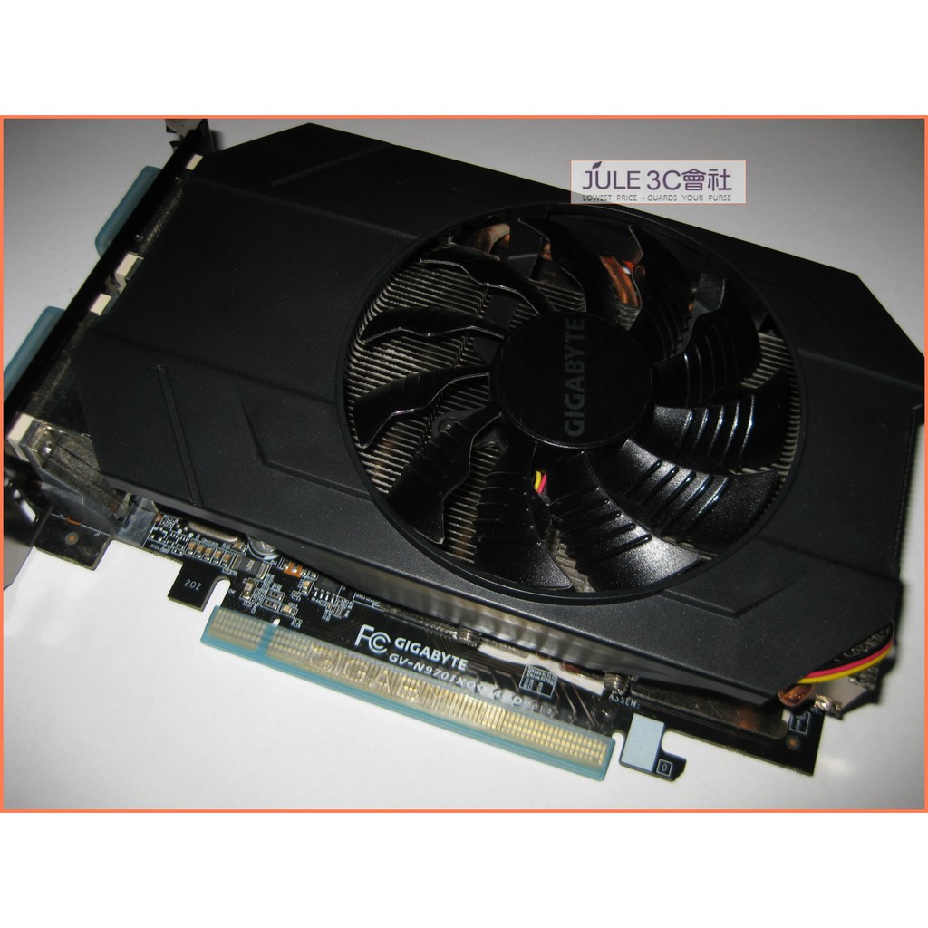 JULE 3C會社-技嘉 N970IXOC-4GD GTX970/DDR5/4G/短版/超耐久/庫存/PCIE 顯示卡