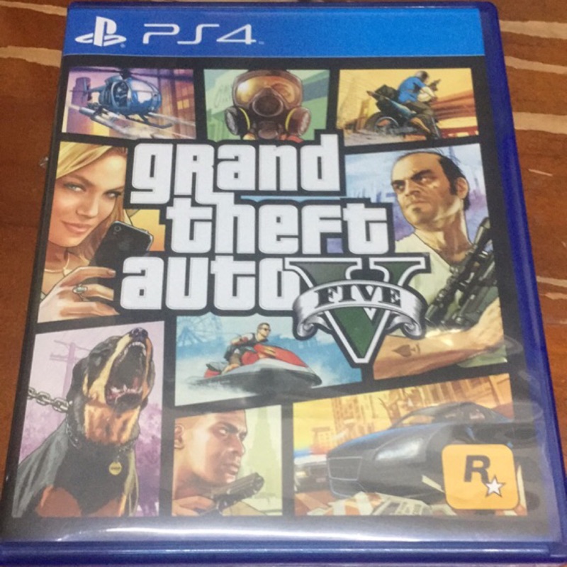 Ps4 俠盜獵車手5 Gta5 中文 蝦皮購物