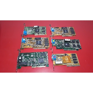 AGP 顯示卡 2X 4X SiS6326/ S3 /intel 740 /ati 3d rage 顯示卡 (缺貨)