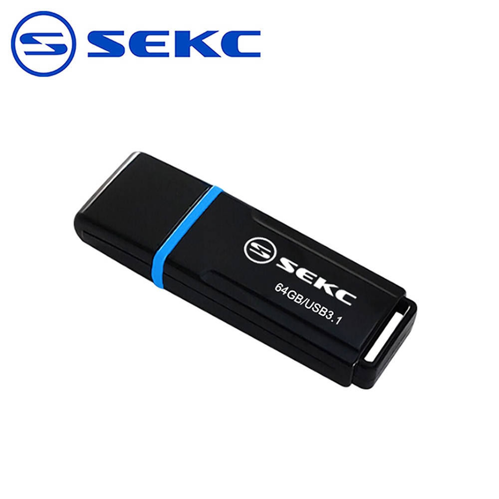 【SEKC】SDU50 USB3.1 Gen1 64GB高速隨身碟-黑色