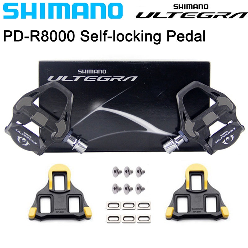 Shimano 新款原裝 Ultegra PD-R8000 踏板公路自行車無夾板, 帶 SPD-SL R8000 防滑踏