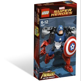 1380【台中翔智積木】LEGO 樂高 Super Heroes 系列 4597 Captain America