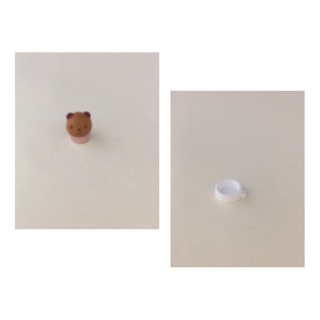 森林家族杯子蛋糕/白色迷你器皿 散貨配件買蛋糕或麵包送透明袋子💥詳讀商品說明