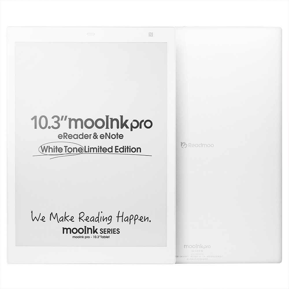 mooInk Pro 10.3吋電子書閱讀器-白 蝦皮直送 現貨