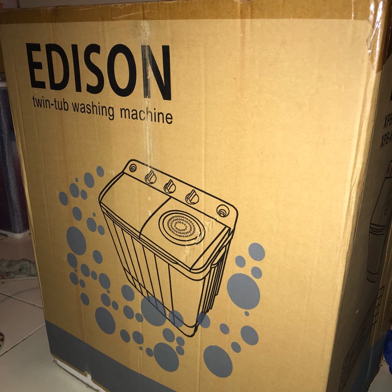 Edison 愛迪生 雙槽洗衣機