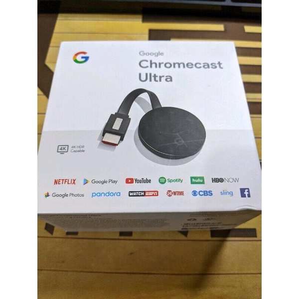 Google Chromecast Ultra 4K 高畫質電視棒