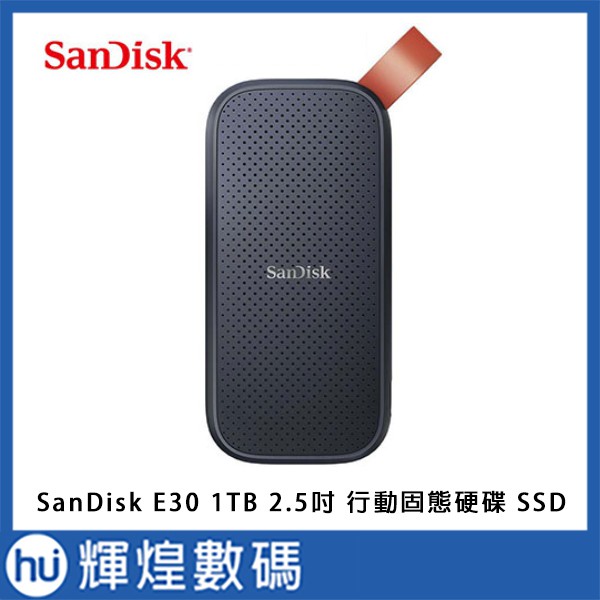 SanDisk E30 1TB 行動固態硬碟 SSD  TESLA 哨兵