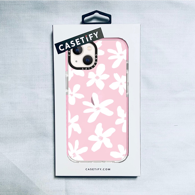 Casetify X 許多花朵粉色手機殼 IPhone 13 12 11 Pro MAX Mini XS MAX XR