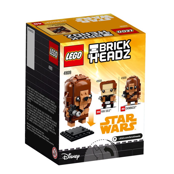 【晨芯樂高】LEGO 41609 BrickHeadz 大頭系列  Chewbacca