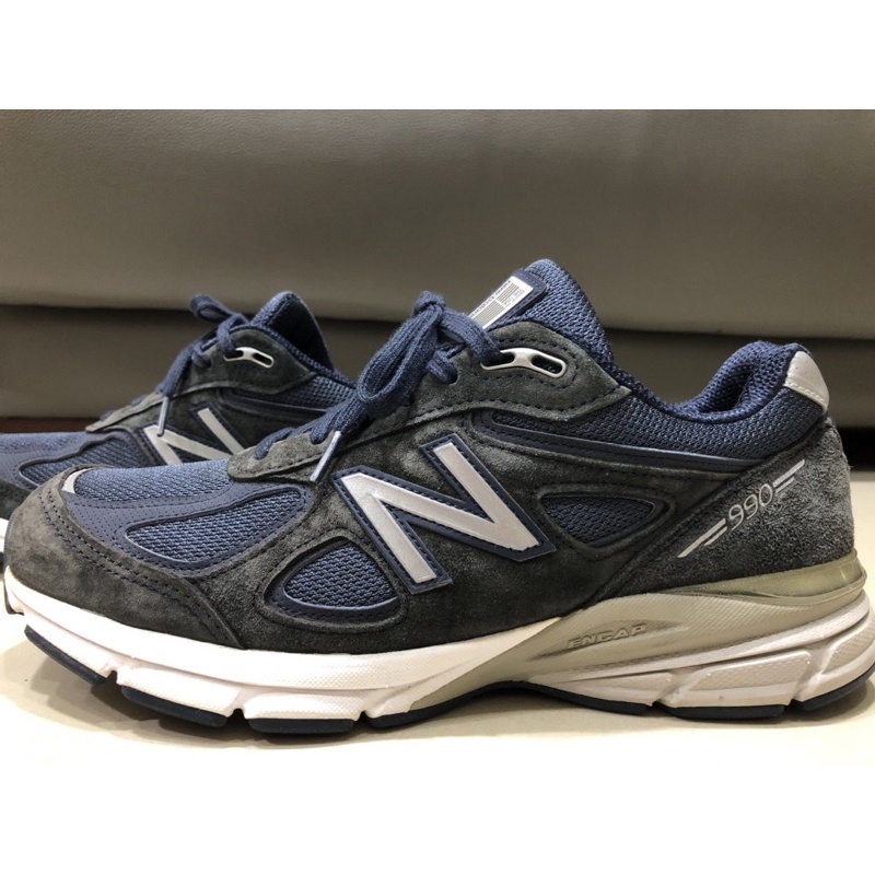 New Balance 990V4 us8.5 2E 美製 Navy 二手