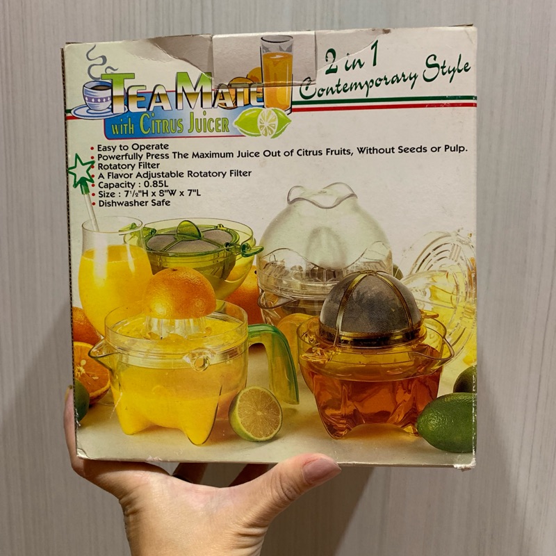 全新久放泡茶榨果汁壺榨柳丁 蝦皮購物