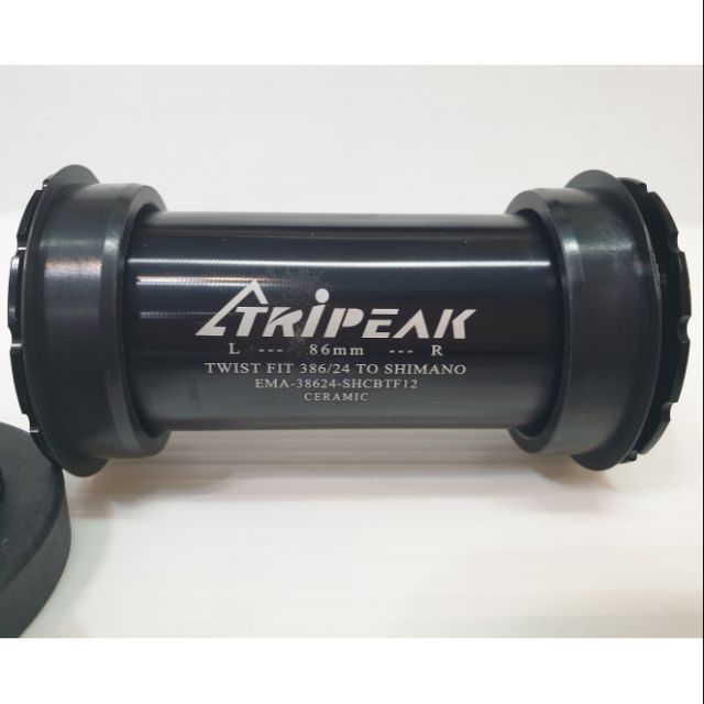 Tripeak BB386 TO Shimano 對鎖式陶瓷BB -EMA-38624-SHCBTF12 CERAMIC