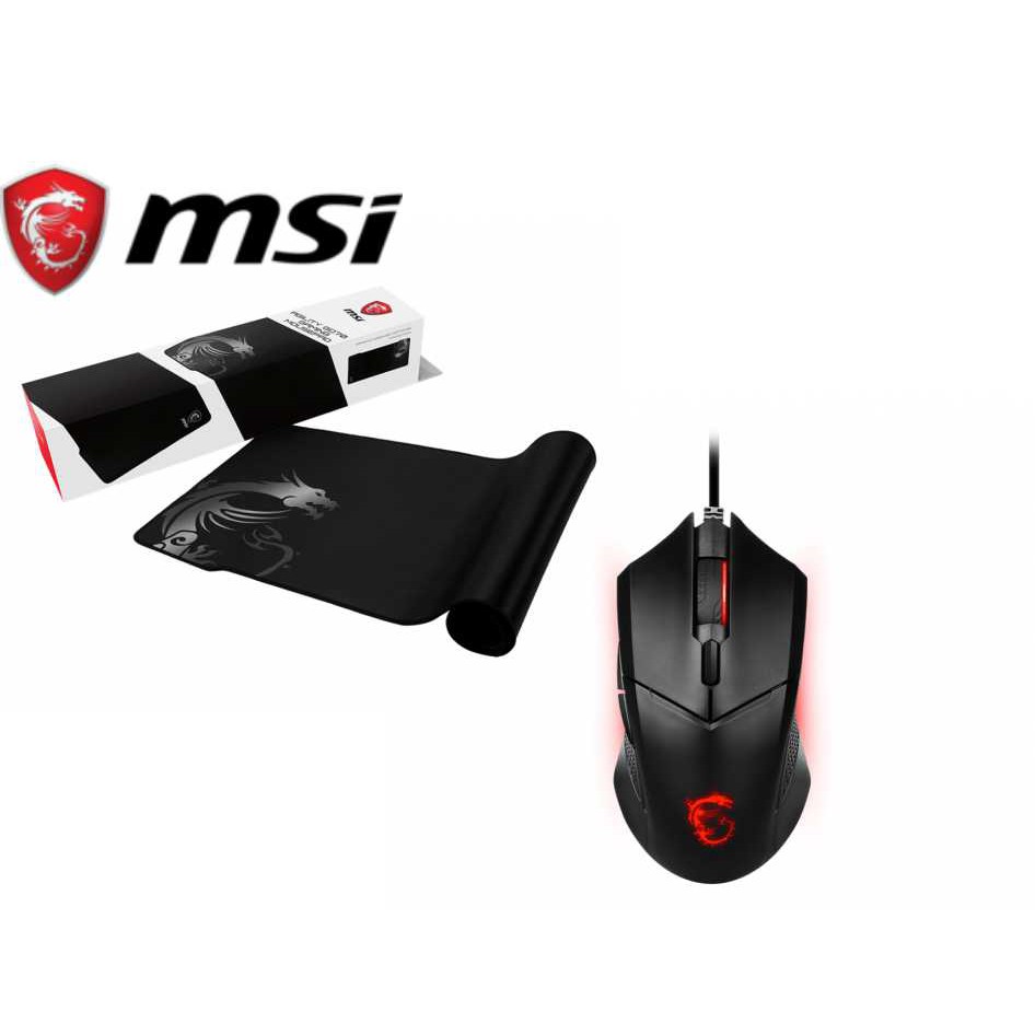 msi 微星 MSI Clutch GM08滑鼠+GD70電競鼠墊 電競滑鼠組合包 現貨 廠商直送