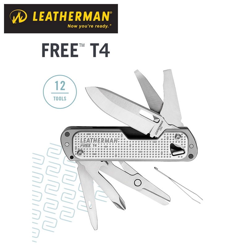 【Leatherman】FREE T4 多功能工具刀  #832686