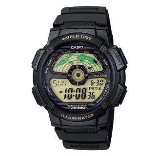 【CASIO】卡西歐 運動手錶 AE-1100W-1B 防水100米 台灣卡西歐保固一年