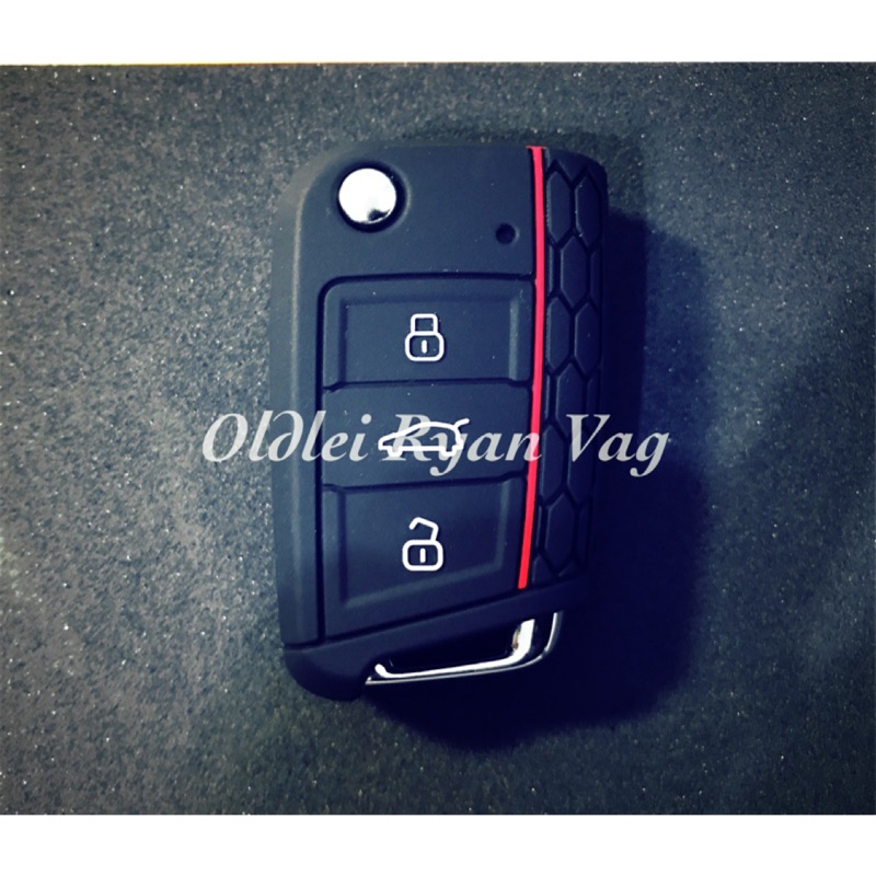 ［老雷］VW golf 7 gti new Tiguan Touran polo 福斯 矽膠套 鑰匙 鑰匙套 鑰匙包