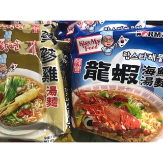 效期新🔥Kormosa韓寶⬆️湯麵系列 龍蝦海鮮/泡菜火鍋/蔬菜/人參雞 110g/包