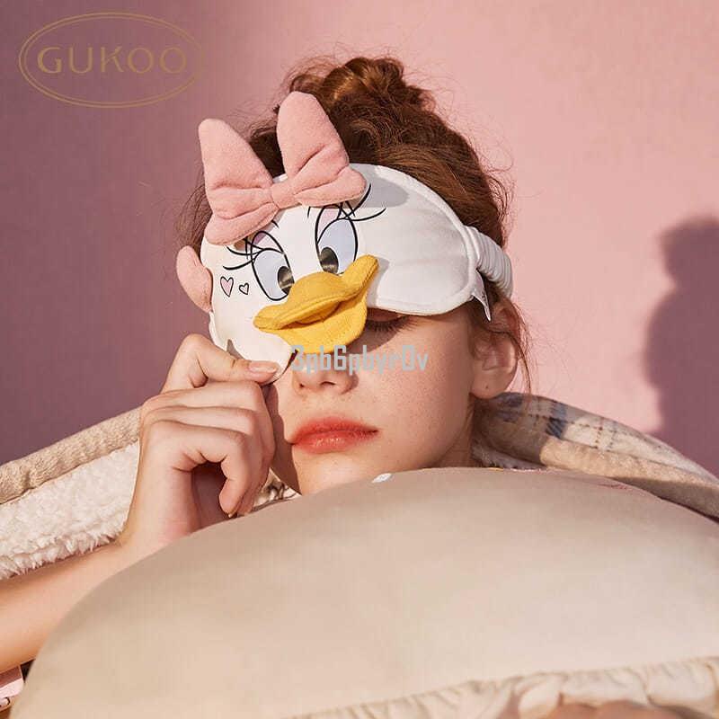 點點店》迪士尼眼罩黛西卡通可愛遮光眼罩柔軟舒適睡眠眼罩女